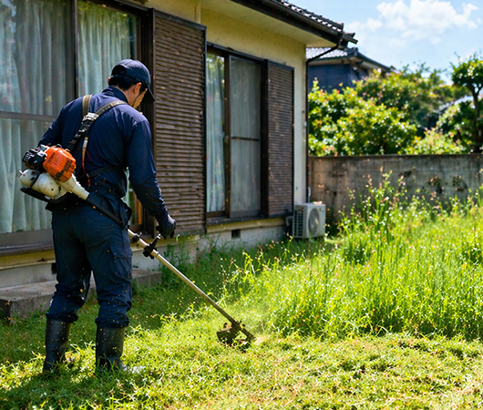 庭木の伐採・屋外作業